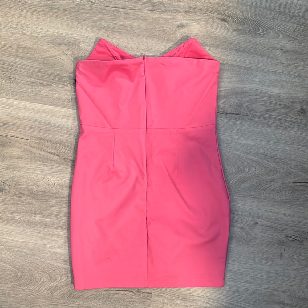 superdown Strapless Mini Dress in Hot Pink - Picture 9 of 15